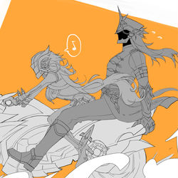 This is a pixiv picture whose title is 🫠.