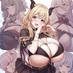 This is a pixiv picture whose title is 「冒険少女ギルド・キャラクター設定資料集」vol.3表紙絵.