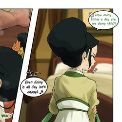 This is a pixiv picture whose title is Avatar - the fall of Toph2.