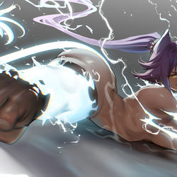 This is a pixiv picture whose title is 夜一.