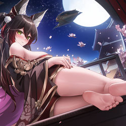 This is a pixiv picture whose title is 停云.