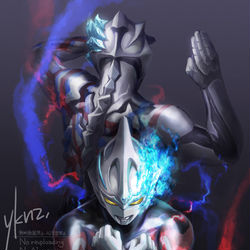 This is a pixiv picture whose title is 魂の炎.