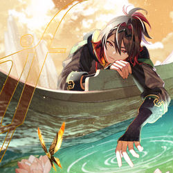 This is a pixiv picture whose title is if.