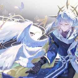 This is a pixiv picture whose title is 你的足迹.