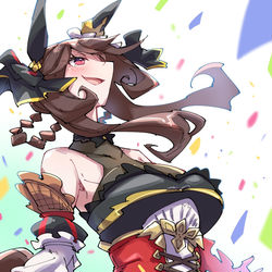This is a pixiv picture whose title is ジェンティルドンナは天を仰ぐ.