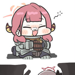 This is a pixiv picture whose title is 陸八魔アル.