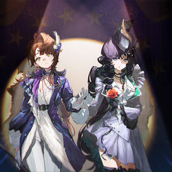 This is a pixiv picture whose title is 维也纳女明星携她的小白脸 ，额咳咳不是是 专属医生闪耀登场.