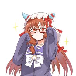 This is a pixiv picture whose title is 萌え袖カーディガンスティルインラ部.