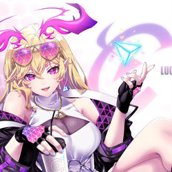 This is a pixiv picture whose title is ルシファー.