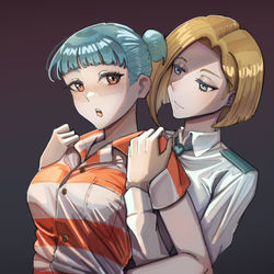 This is a pixiv picture whose title is N0020 & Pearl.