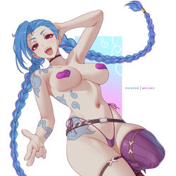This is a pixiv picture whose title is Jinx.