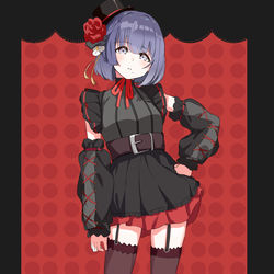 This is a pixiv picture whose title is ゴスパンク美鈴.