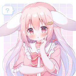 This is a pixiv picture whose title is 「･･･？」.