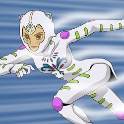 This is a pixiv picture whose title is エルサが第5の精霊ではなく暗殺チームの第6の刺客だった場合.