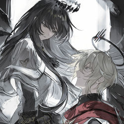 This is a pixiv picture whose title is ジアロ姉弟.