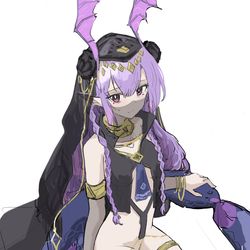 This is a pixiv picture whose title is Pretender.