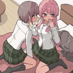 This is a pixiv picture whose title is ともあの.