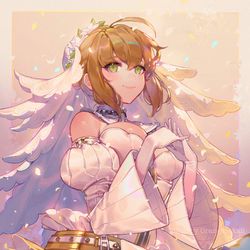 This is a pixiv picture whose title is ネロ・クラウディウス〔ブライド〕.