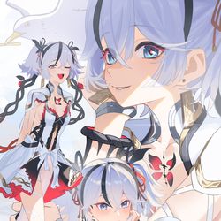 This is a pixiv picture whose title is 椿.