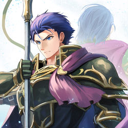 This is a pixiv picture whose title is 大いなる重騎士ヘクトル改.