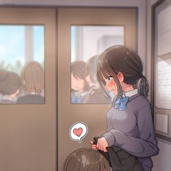 This is a pixiv picture whose title is ひみつ.