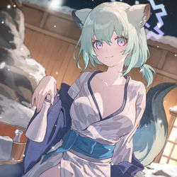 This is a pixiv picture whose title is 时雨（6/30）.