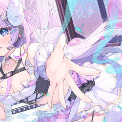 This is a pixiv picture whose title is Moonlight delight🌙✨.