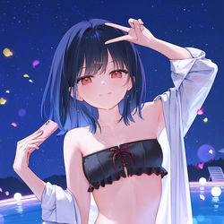 This is a pixiv picture whose title is 🍓👅.
