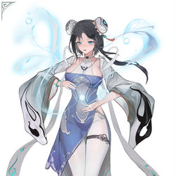 This is a pixiv picture whose title is 气功师.