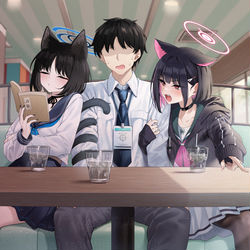 This is a pixiv picture whose title is どうして2人ともこっち側にいるの…？.