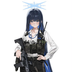 This is a pixiv picture whose title is サオリ🔫.