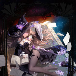 This is a pixiv picture whose title is Herta.