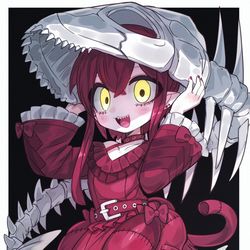 This is a pixiv picture whose title is Skeleton fish.