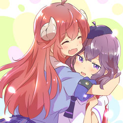 This is a pixiv picture whose title is 仲良し姉妹.