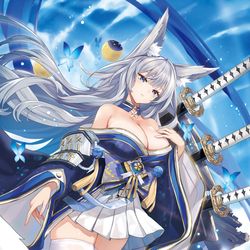 This is a pixiv picture whose title is アズレンTCG：信濃.