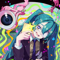 This is a pixiv picture whose title is MONITORING.