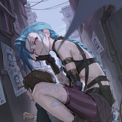 This is a pixiv picture whose title is Arcane.