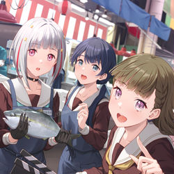 This is a pixiv picture whose title is 楽しそうなドルケストラのみなさん.