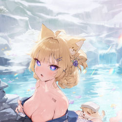 This is a pixiv picture whose title is 雪绘.