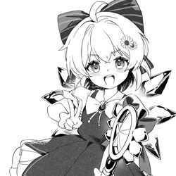 This is a pixiv picture whose title is チルノ.