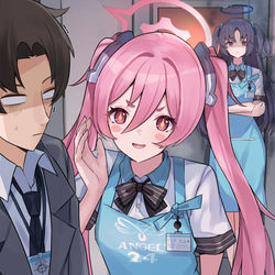 This is a pixiv picture whose title is 仕事終わったらはっちゃしましょうね♡.
