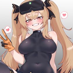 This is a pixiv picture whose title is 소전2 UMP-9.