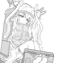 This is a pixiv picture whose title is 拉菲.