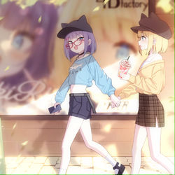 This is a pixiv picture whose title is 私服ルキロキ.