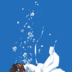 This is a pixiv picture whose title is 両腕.