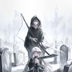 This is a pixiv picture whose title is commission.