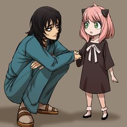 This is a pixiv picture whose title is Anya meets Anya.