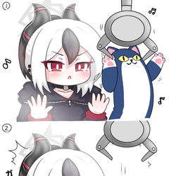 This is a pixiv picture whose title is カヨコとUFOキャッチャー.