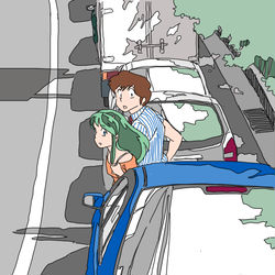 This is a pixiv picture whose title is ある日の午後.