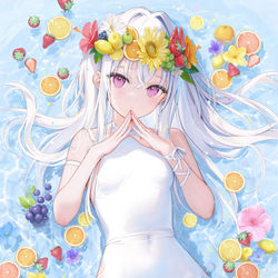 This is a pixiv picture whose title is mignon個展「mignonium」.